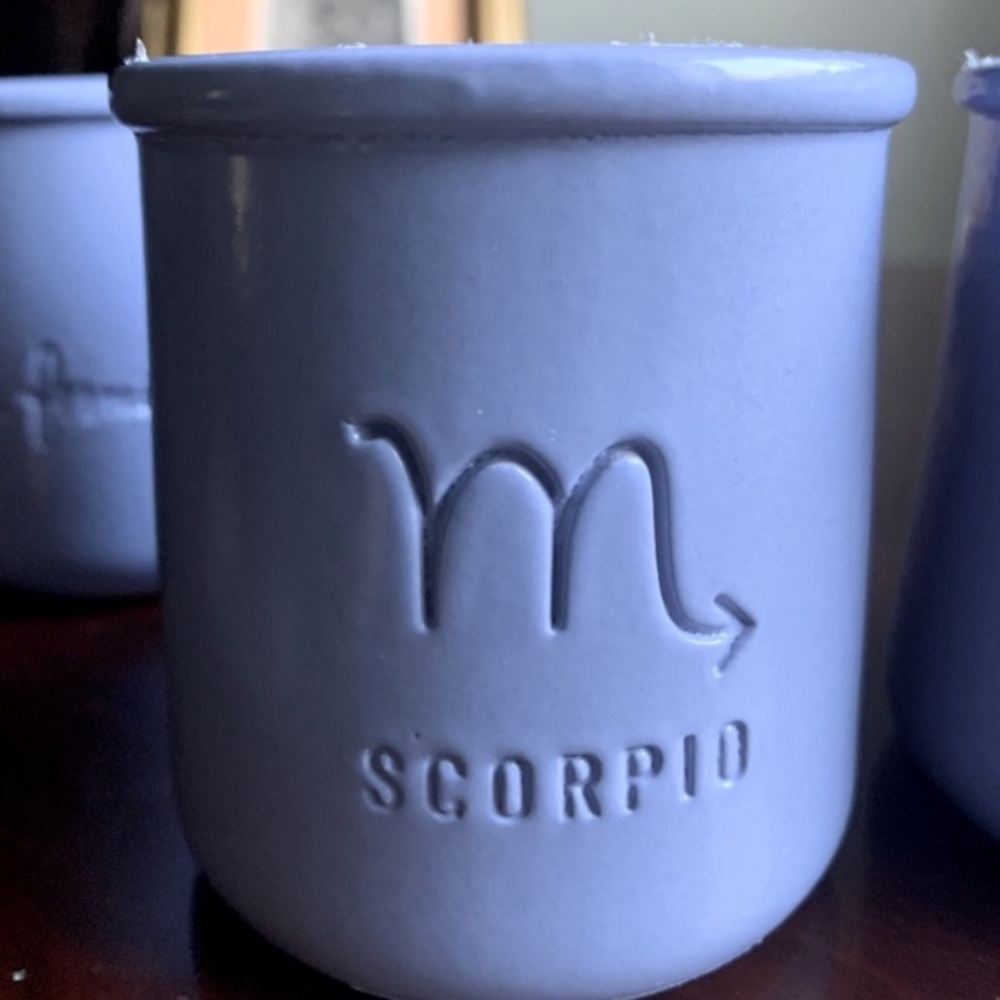Set of 2 Zodiac & 2 Plain La Fermiere Glazed Terra Cotta
Mini Pots - Picture 2 of 8